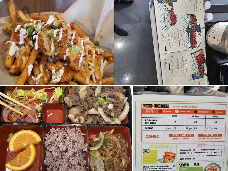 Kimchi Box Menu