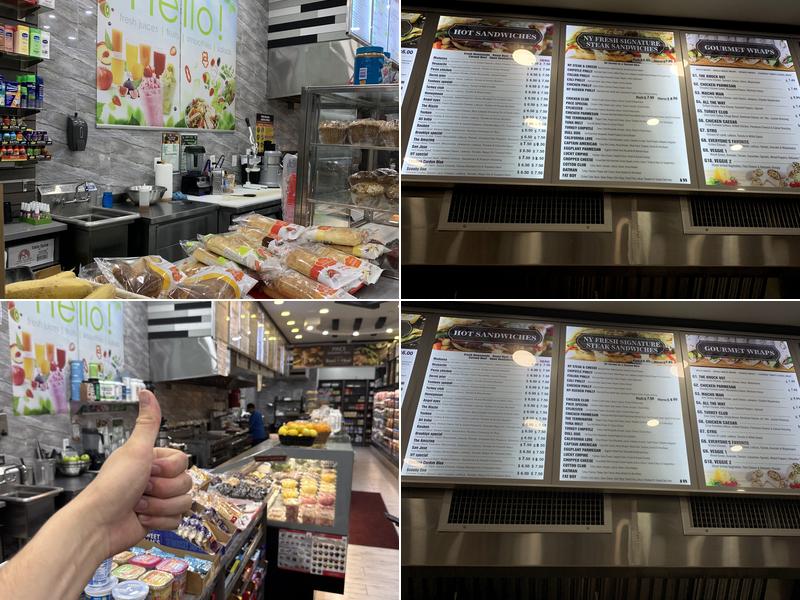 Pace Gourmet Deli Menu