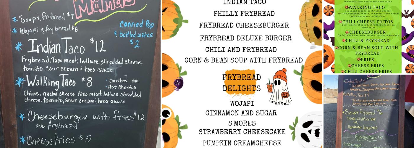 Frybread Mama's Menu