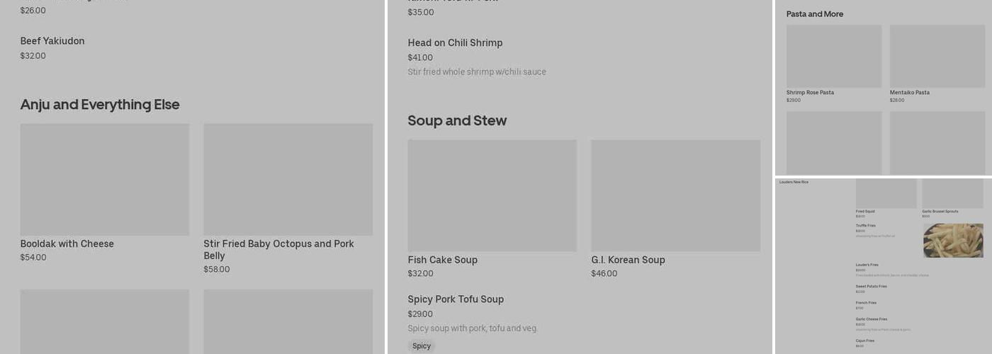 Cup Bap Express Menu