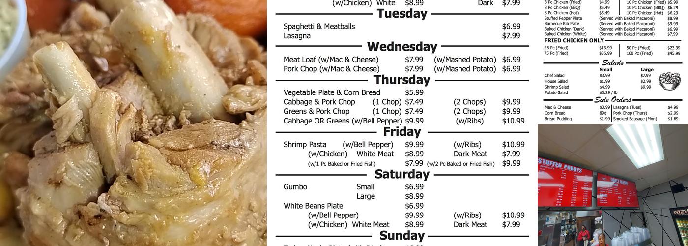 TRIANGLE DELI Menu