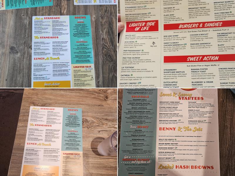 The Breakfast Club Menu