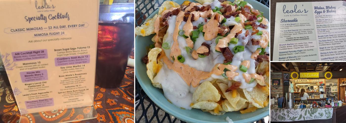 Leola’s Cafe and Coffee House Menu