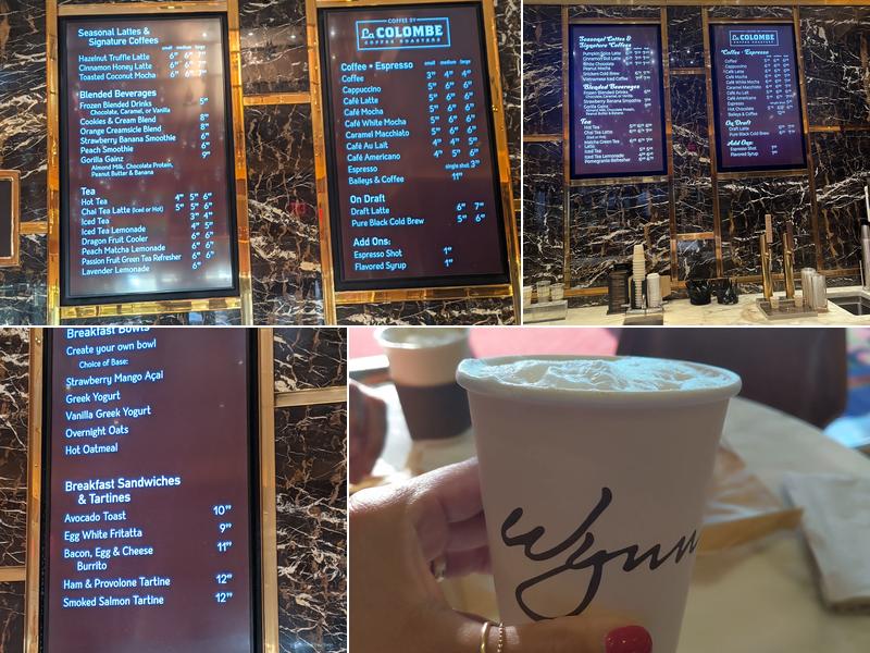 Espresso Menu