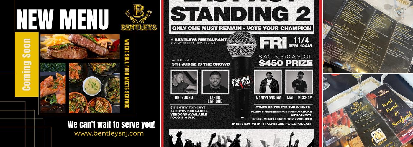 Bentleys Restaurant Menu