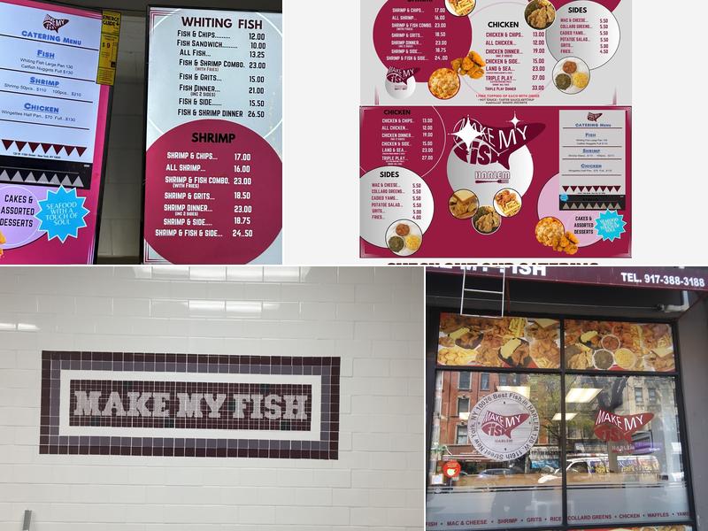 Make My Fish Menu