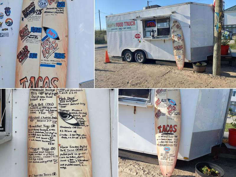 Stu's Food Truck Menu