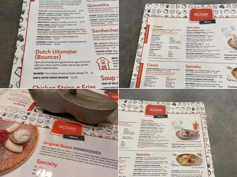 De Dutch Menu