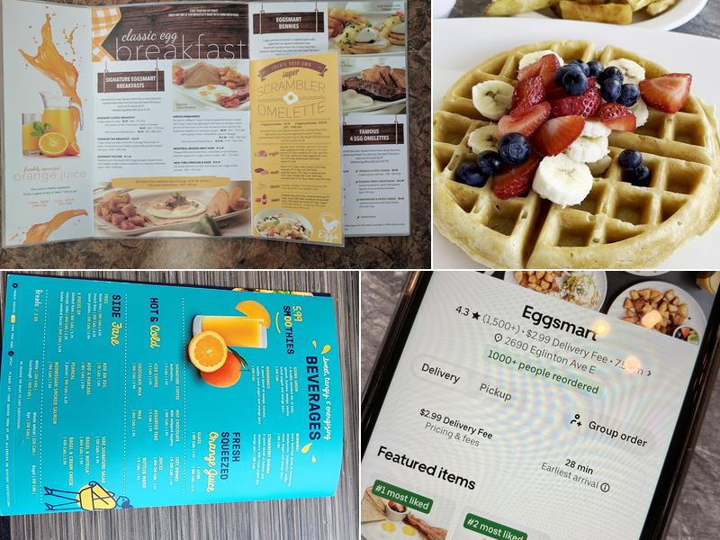 Eggsmart Menu