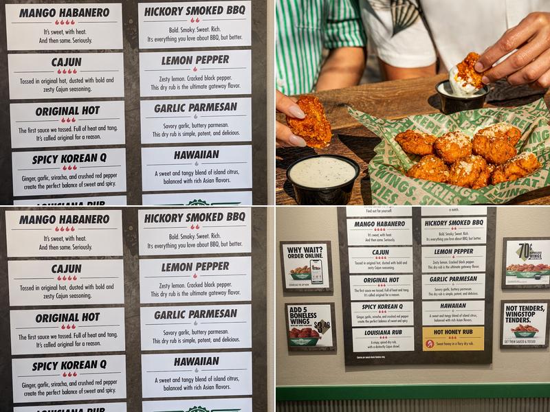 Wingstop Menu