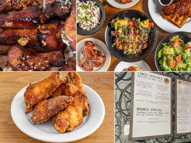 Foghorn Taproom Menu