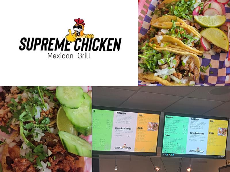 Supreme Chicken Menu