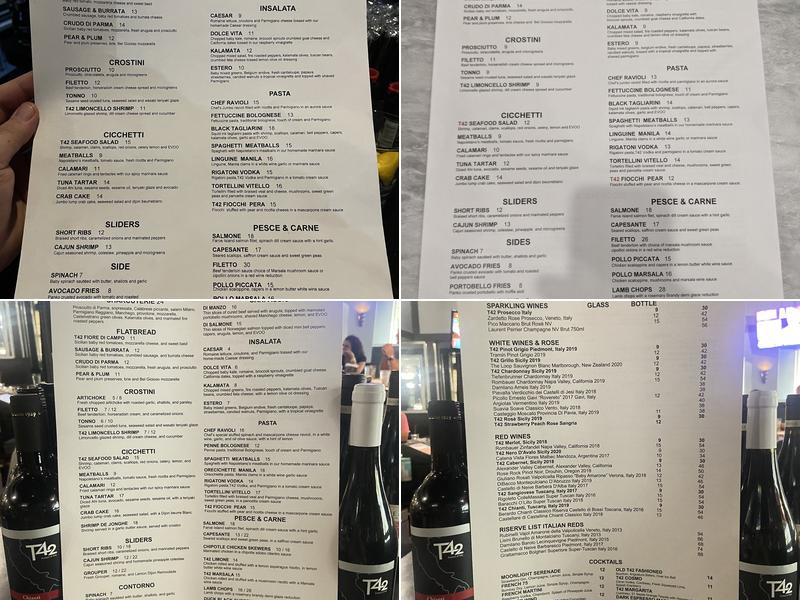 T42 Menu