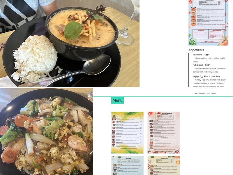 Ploy's Kitchen Thai Cafe Menu