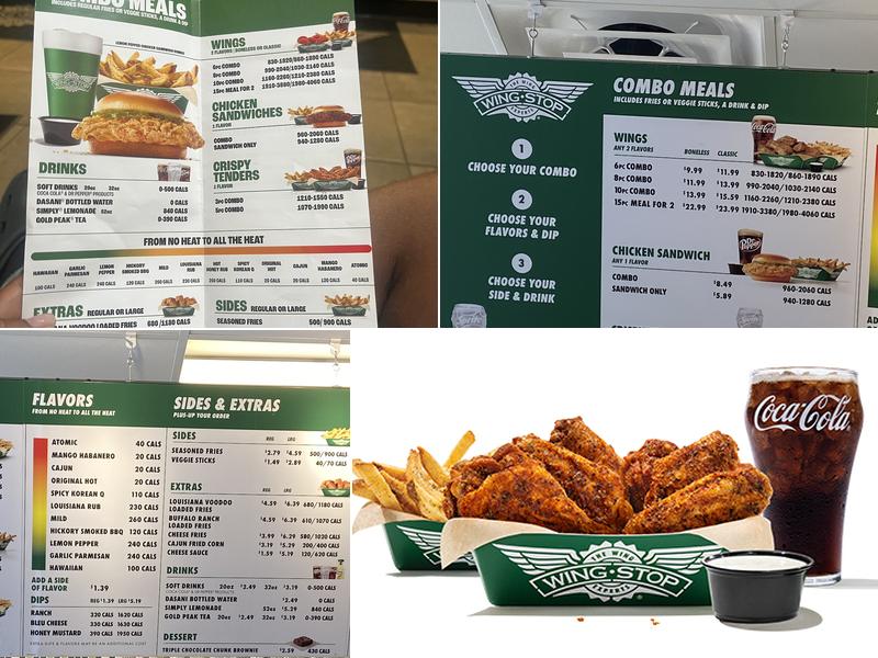Wingstop Menu