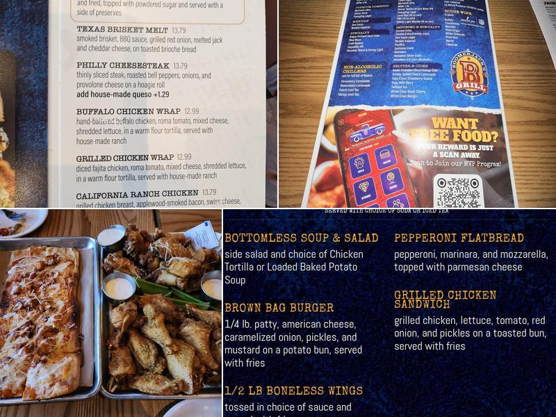 BoomerJack's Grill Menu