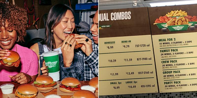 Wingstop Menu