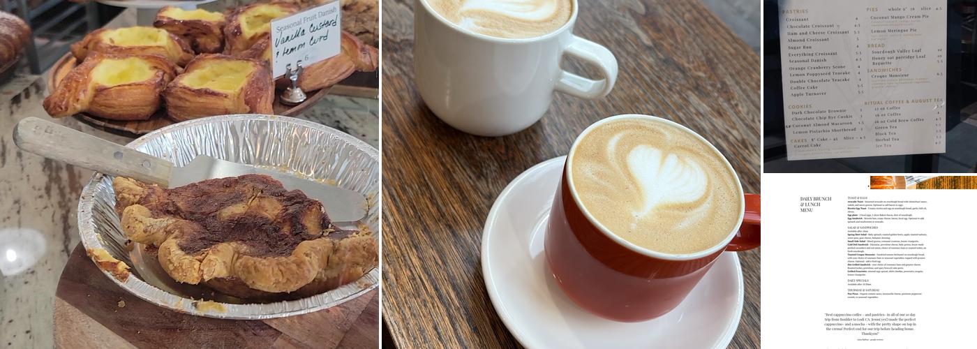 Ruby's Bakery and Cafe Menu