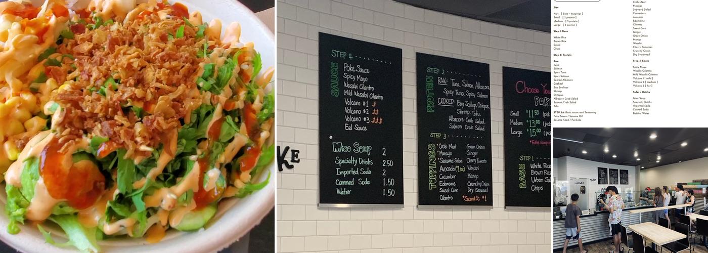 Poke Tiki - Rancho Santa Margarita Menu