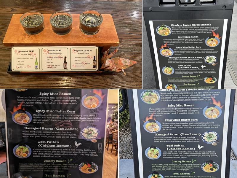 Hinodeya Campbell Town Menu