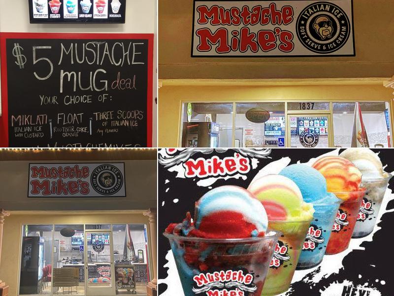 Mustache Mike's Italian Ice Shop