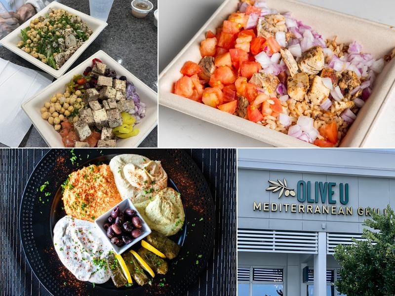 Olive U Mediterranean Grill Uptown 9560 Glades Rd suite#155, Boca Raton