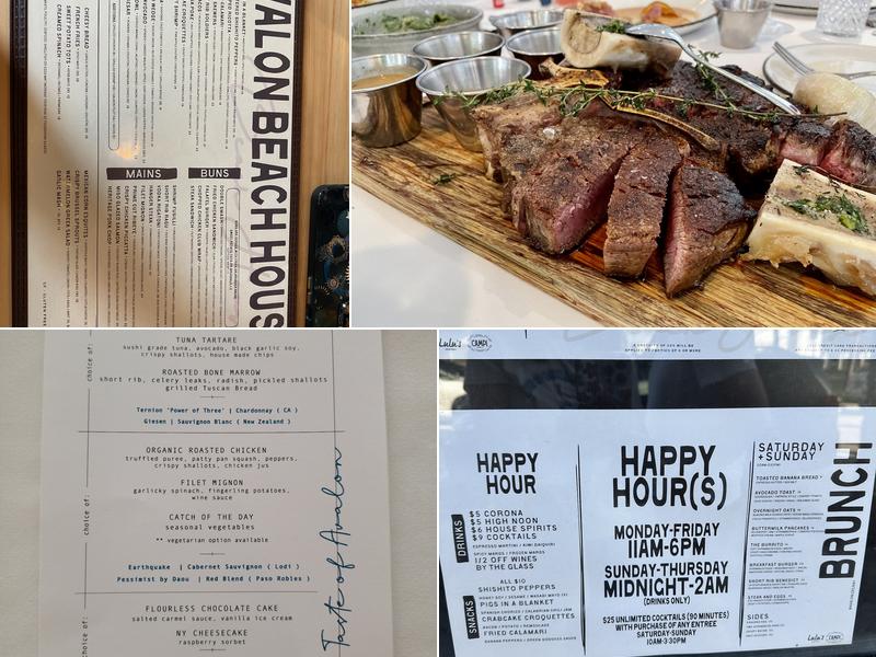 AVALON Menu
