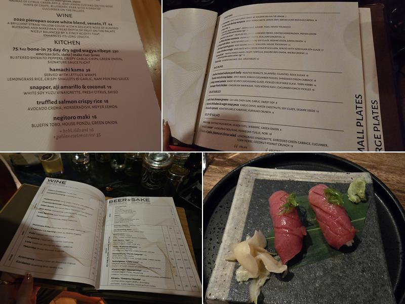 KOJO Menu