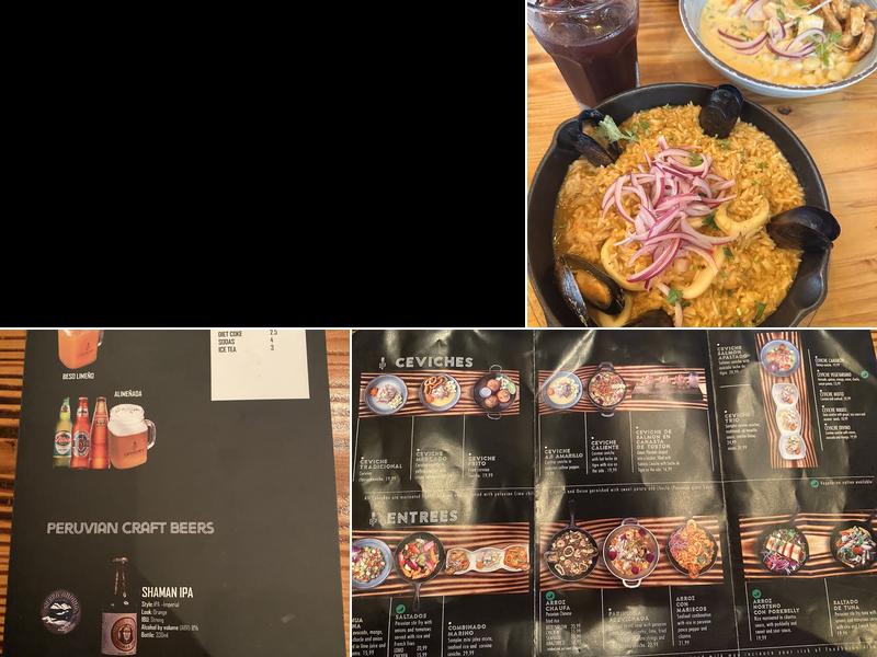 Ceviches by Divino - Peruvian Restaurant & Gastrobar Menu