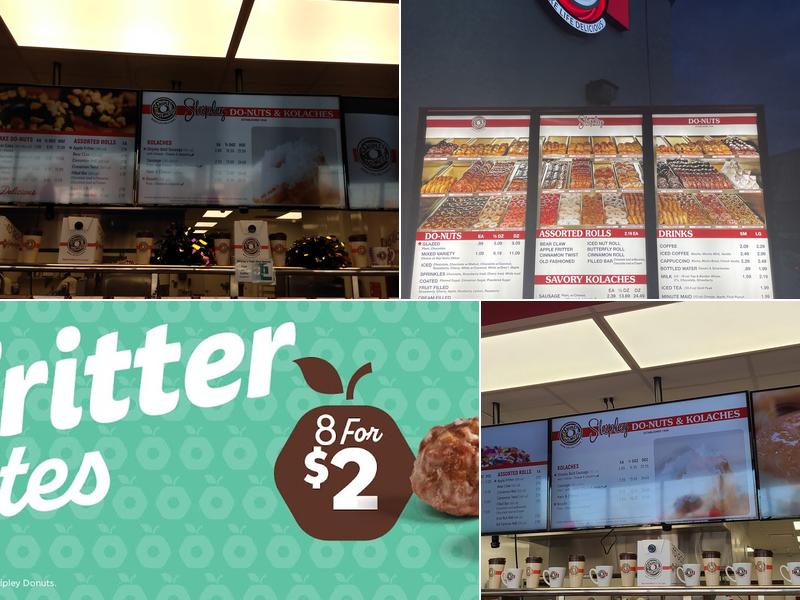 Shipley Do-Nuts Menu