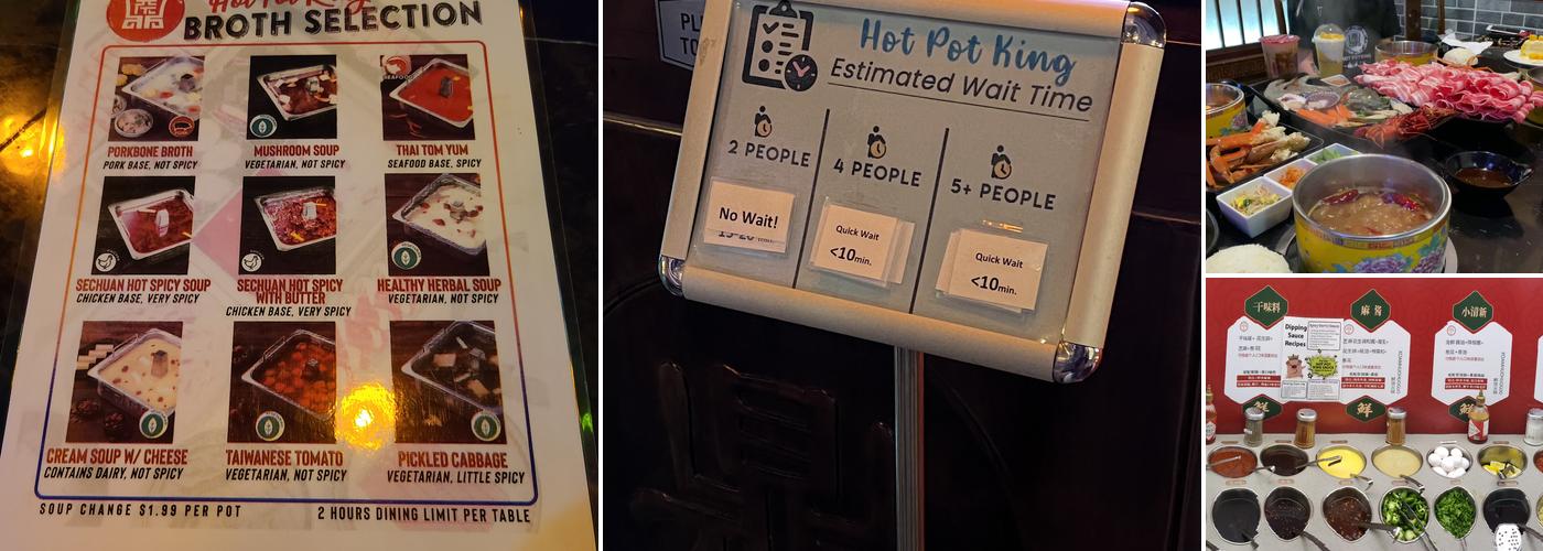 Hot Pot King Menu