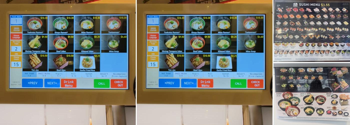 Kura Revolving Sushi Bar Menu