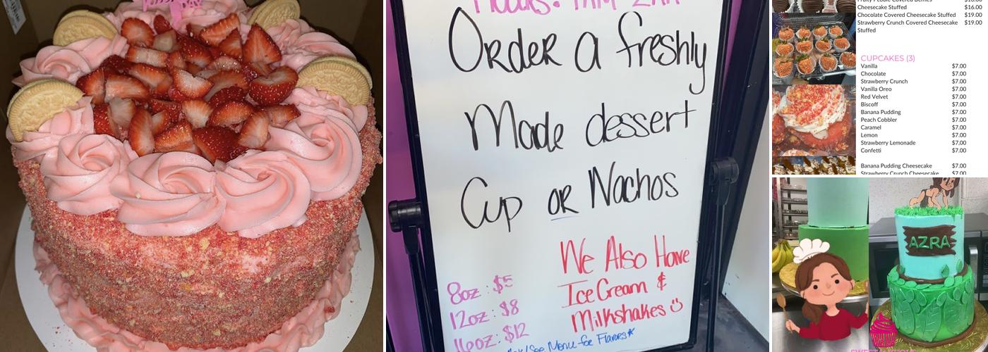 Sweetalicious Sweets Menu