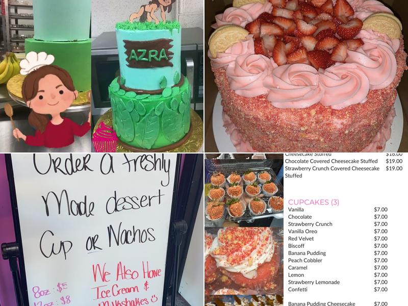 Sweetalicious Sweets Menu