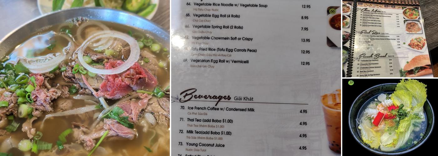 LV PHO 7 Menu