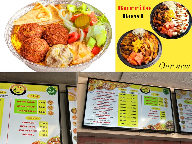 Mo grill and sweets Menu