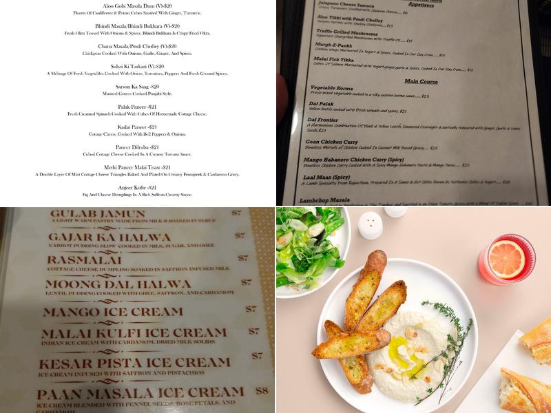 Jalwa: Modern Indian Dining Menu