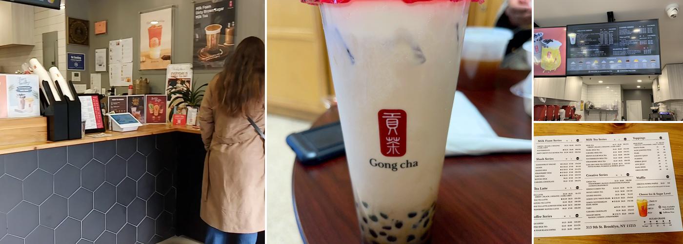 Gong cha Menu