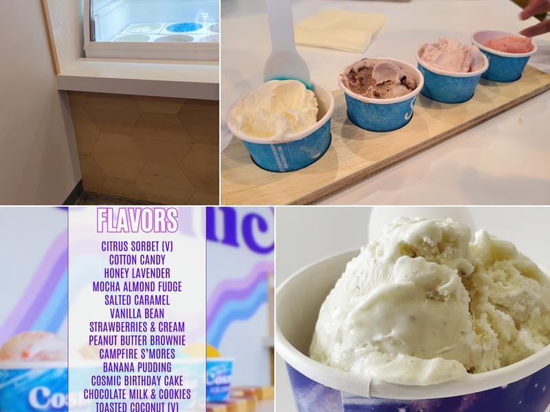 Cosmic Ice Cream Co. Menu