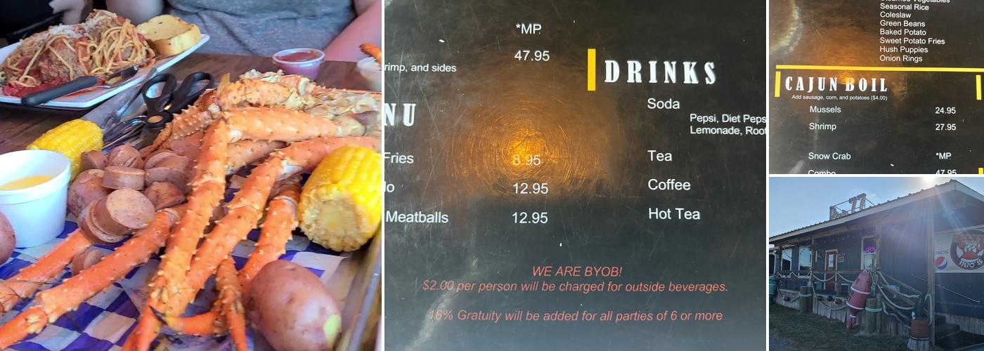 Pier 77 of Fulton Menu