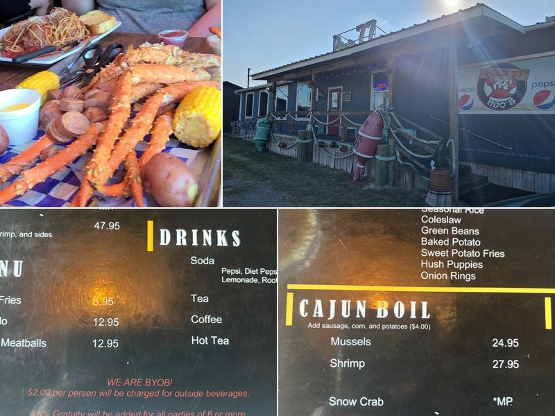 Pier 77 of Fulton Menu