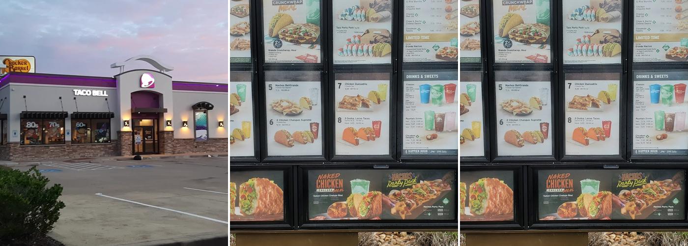 Taco Bell Menu