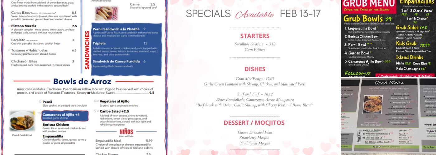 Papito Moe's, West Jordan Menu