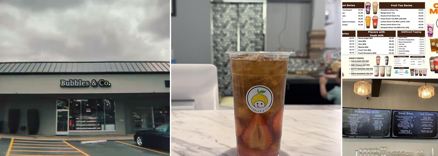 Bubbles & Co. Menu