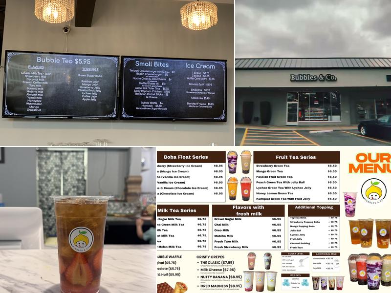 Bubbles & Co. Menu
