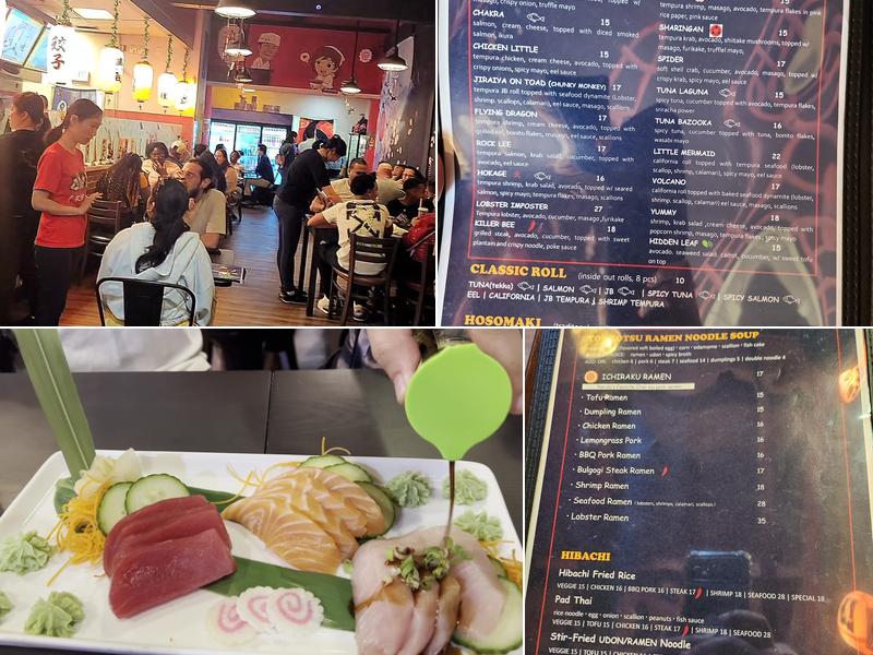 Naruto 88 bistro Menu