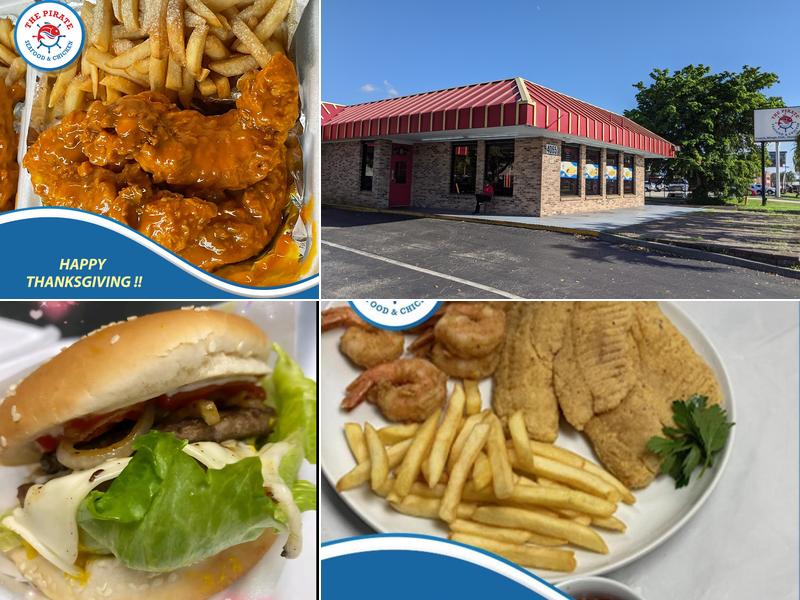 The Pirate Seafood & Chicken 4065 Fowler St, Fort Myers