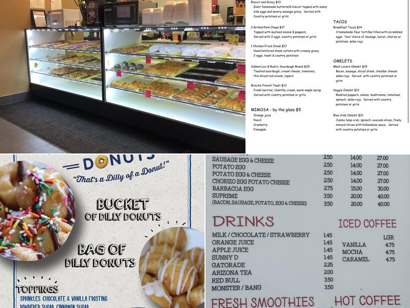 Dilly Donuts Menu