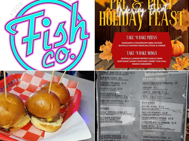 Fish Co. Menu