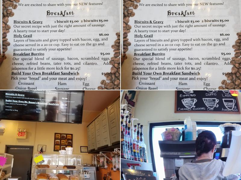 Mr Beane's Menu